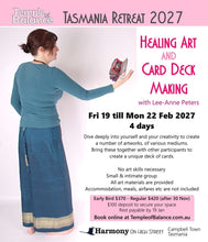 Load image into Gallery viewer, RETREAT - Healing Art & Card Deck Making - Feb 2027 - 4 days