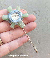 Load image into Gallery viewer, Green Aventurine Box Set - Pendant, earrings & pin