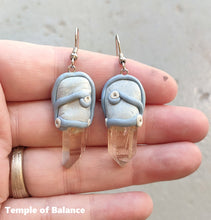 Load image into Gallery viewer, Quartz Box Set - Pendant & earrings