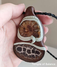 Load image into Gallery viewer, Pendant - Septarian & Ammonite
