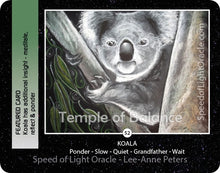 Load image into Gallery viewer, Cards - Speed of Light Oracle