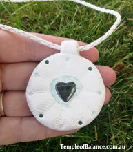 Load image into Gallery viewer, Pendant - Hematite mandala style