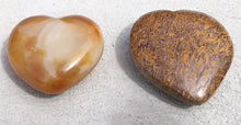Load image into Gallery viewer, Crystal - Carnelian and Script Stone hearts
