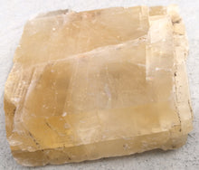 Load image into Gallery viewer, Crystal - Yellow Calcite polished and raw