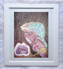 Load image into Gallery viewer, Art Print of Chameleon