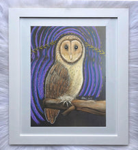 Load image into Gallery viewer, Art Print of Masked Owl