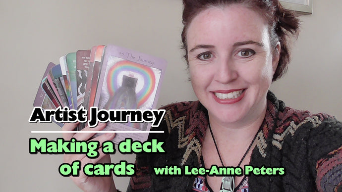 Artist Journey - making a deck of cards
