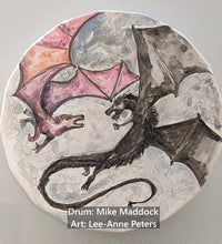 Load image into Gallery viewer, Shamanic Drum - Protective Dragons
