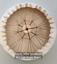 Load image into Gallery viewer, Shamanic Drum - Protective Dragons
