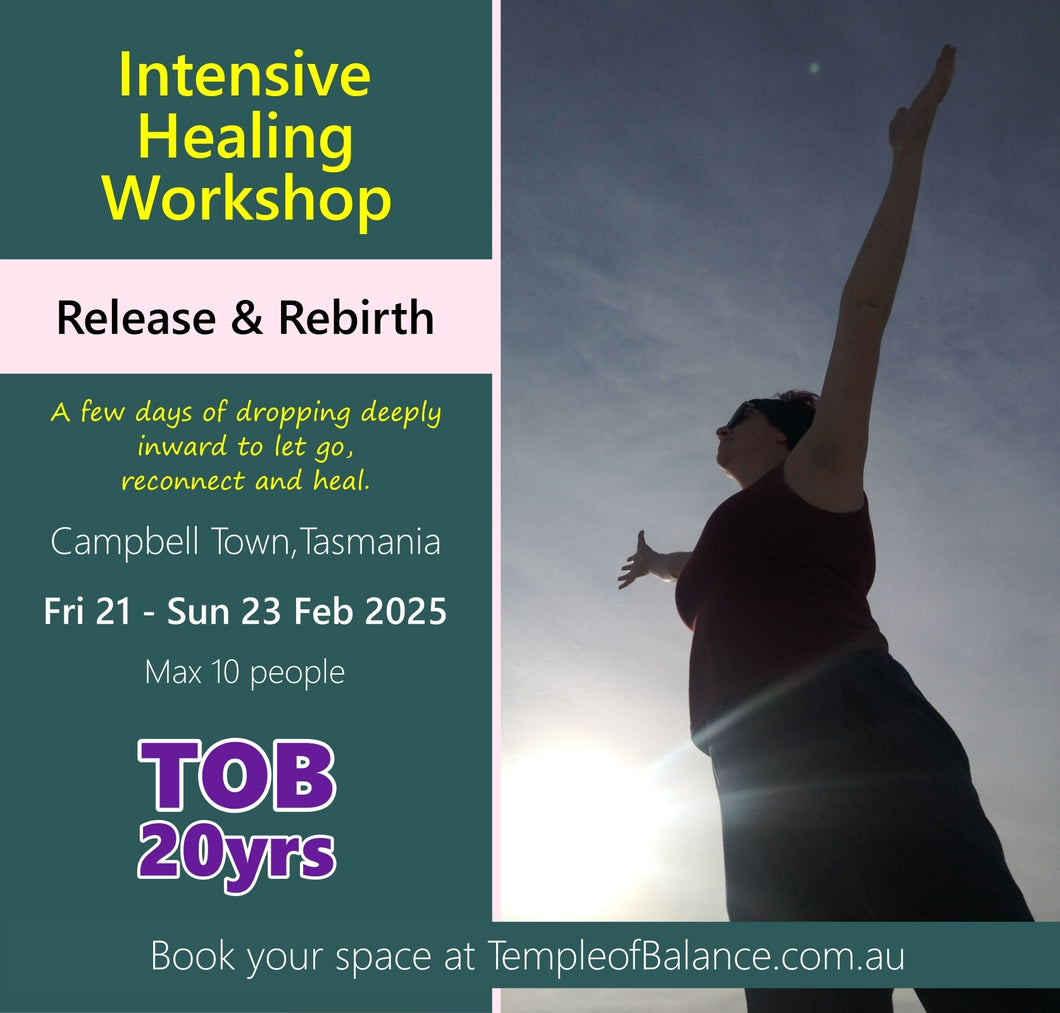 EVENT - Intensive Healing Workshop - 21-23 Feb