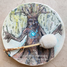 Load image into Gallery viewer, Shamanic Drum - Tree Man
