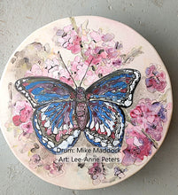 Load image into Gallery viewer, Shamanic Drum - Butterfly Blossom
