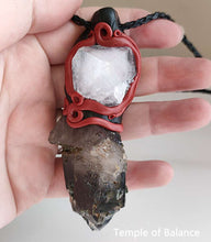 Load image into Gallery viewer, Pendant - Smoky Quartz &amp; APOPHYLLITE

