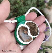 Load image into Gallery viewer, Pendant - Ammonite pair
