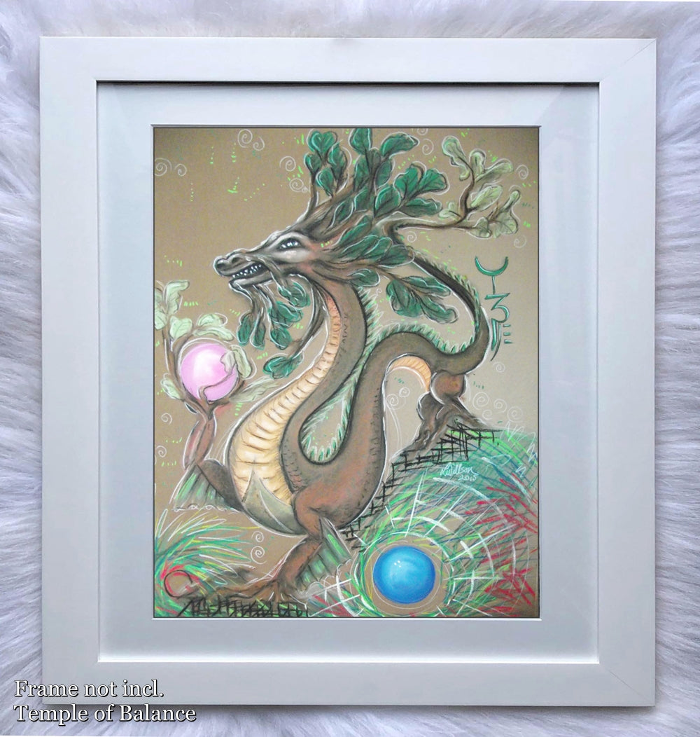 Art Print of Earth Dragon