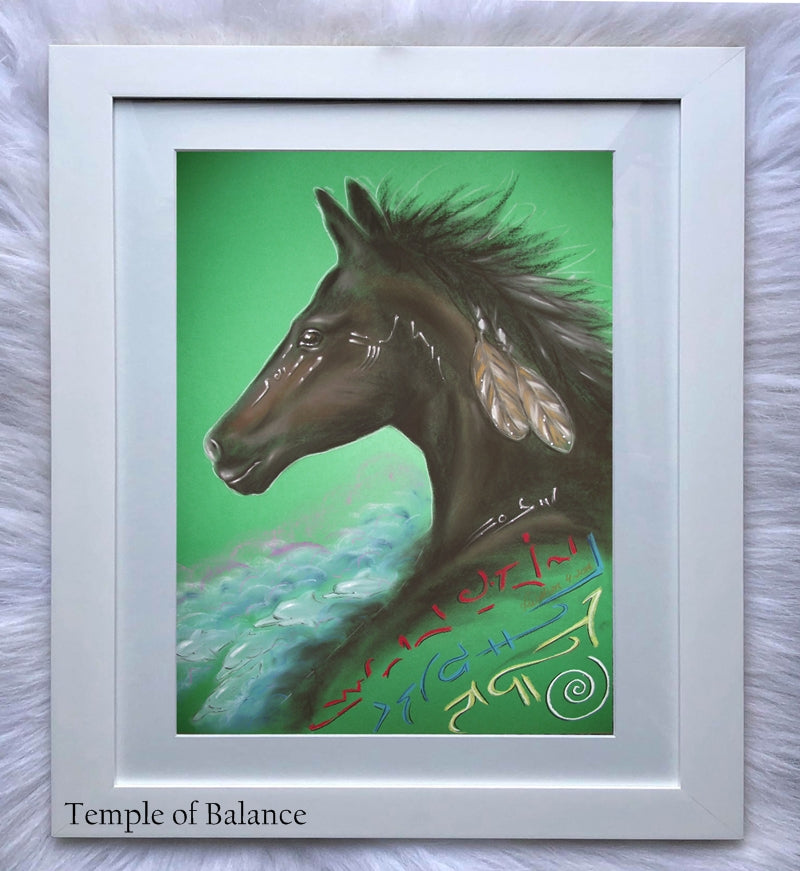 Art Print of Stallion